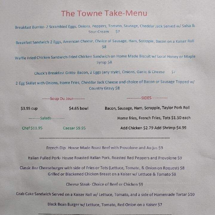 Towne Restaurant - Telford, PA