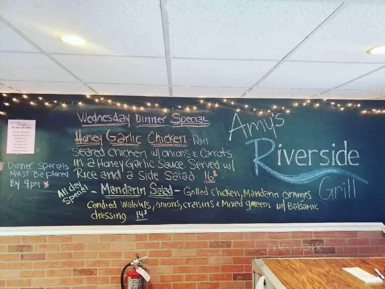 Amy's Riverside Grill - Clinton, NJ menu_pic