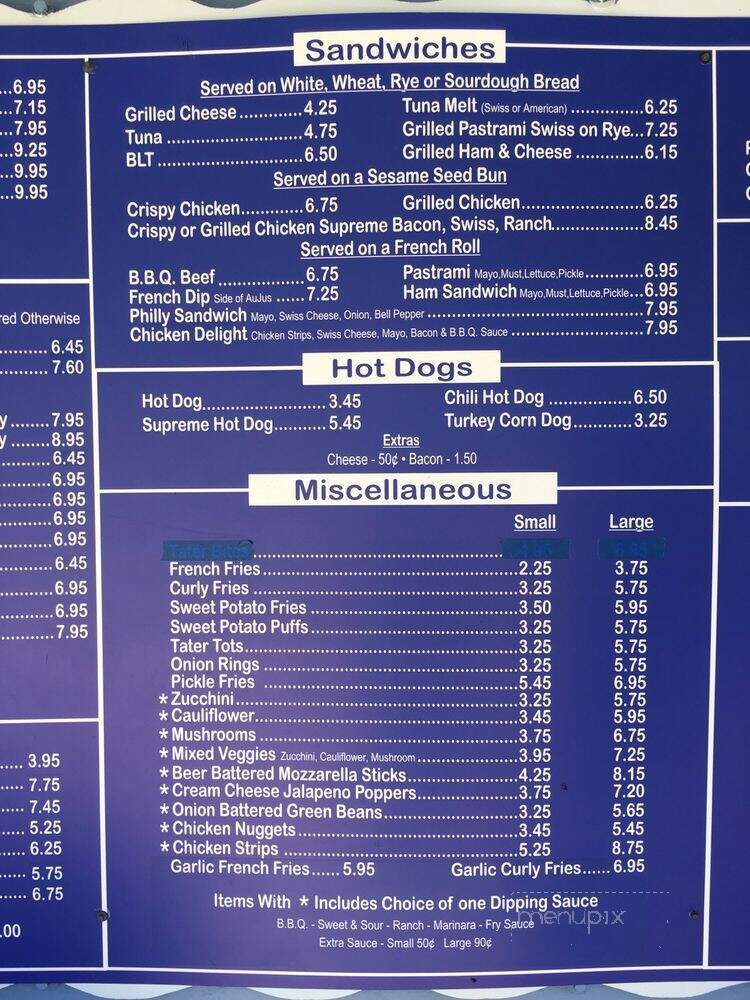 The Polka Dot - Quincy, CA menu_pic