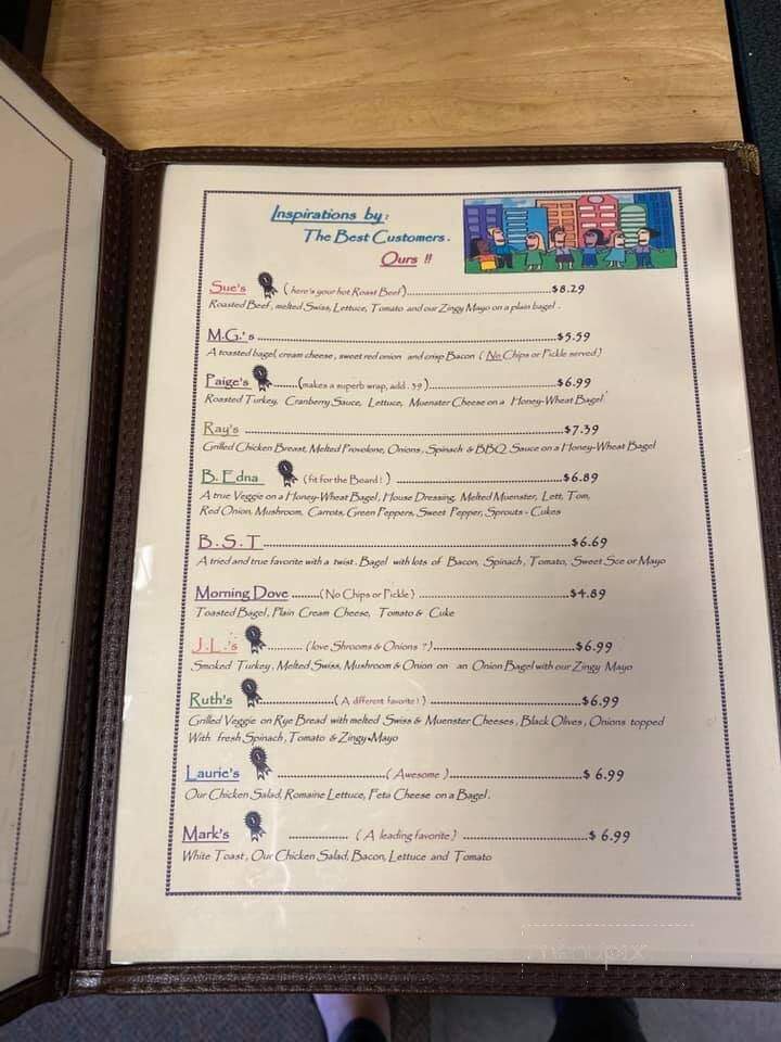 Bagel-Lisious - Hagerstown, MD menu_pic