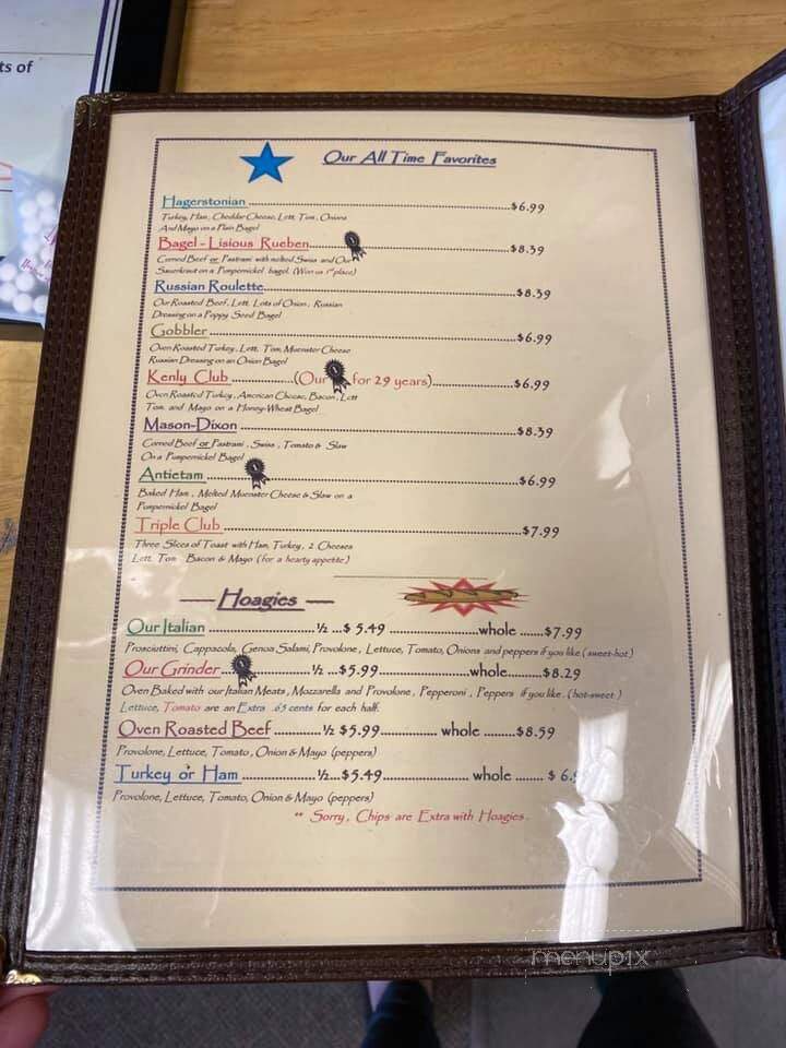 Bagel-Lisious - Hagerstown, MD menu_pic
