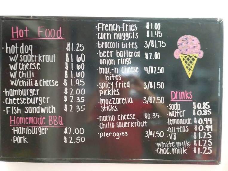 Candy's Homemade Ice Cream - Shoemakersville, PA menu_pic