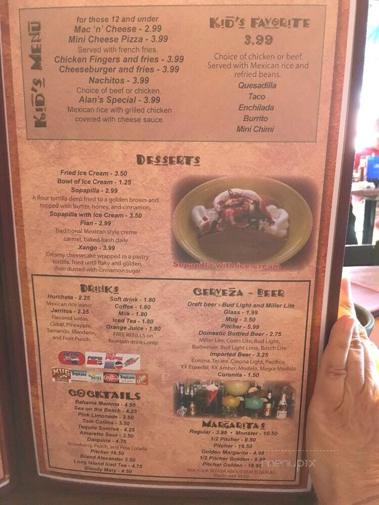 Los Charros - Rushville, IL menu_pic