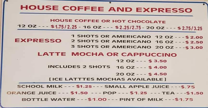Cork's Old Fashioned Donuts - Albany, OR menu_pic