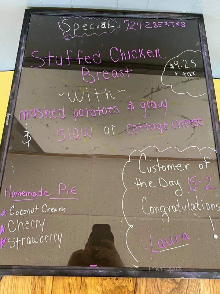 Barnhart's Soft Serve - Butler, PA menu_pic