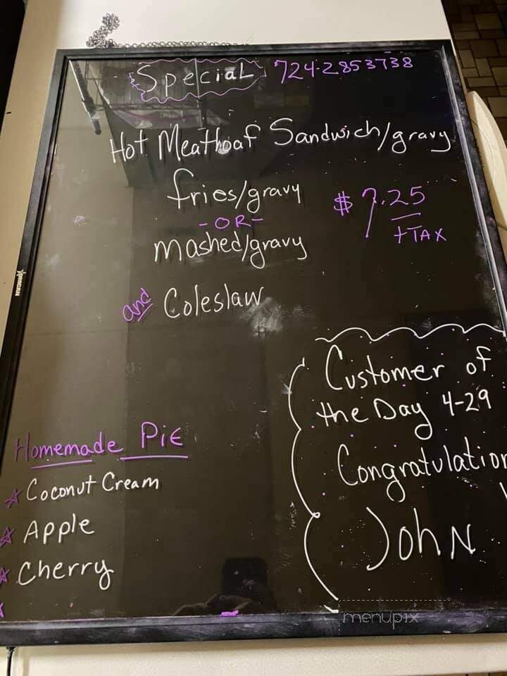 Barnhart's Soft Serve - Butler, PA menu_pic