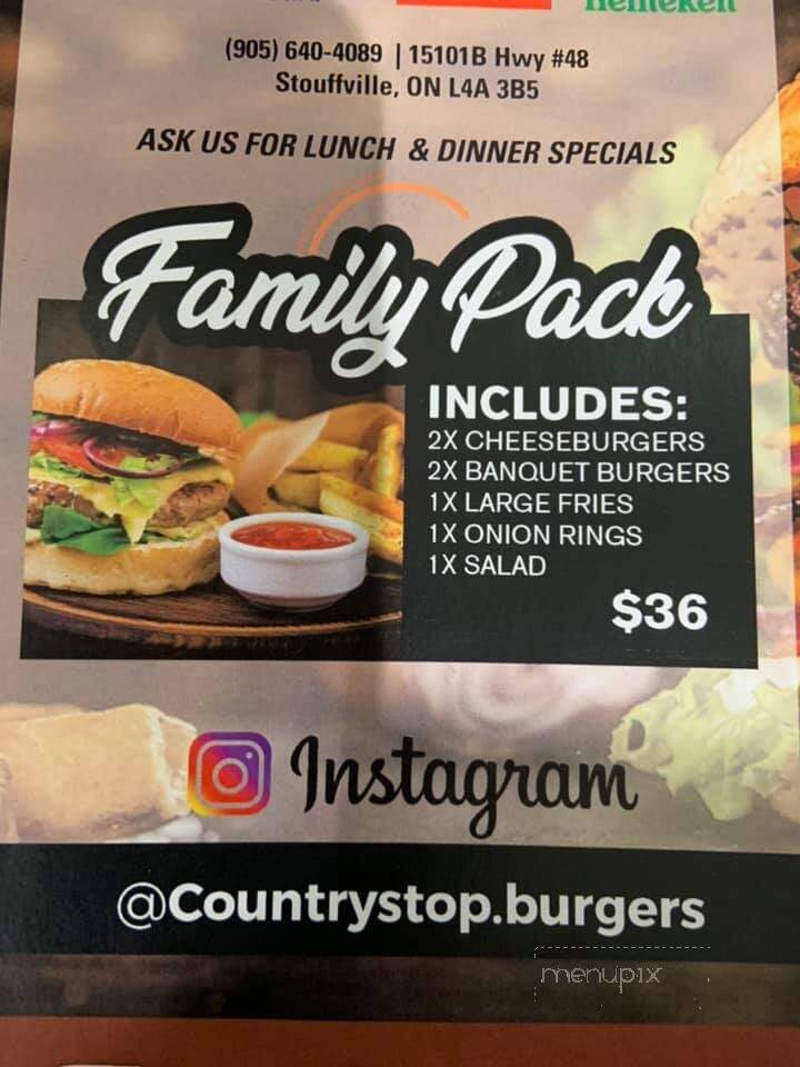 Country Stop Burgers - Stouffville, ON