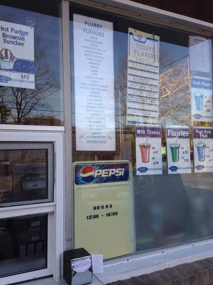 Shaffer's Frosty Freeze - Johnstown, PA menu_pic