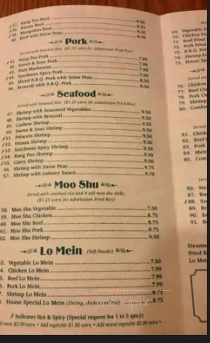 Chuong Garden Restaurant - Creston, IA menu_pic