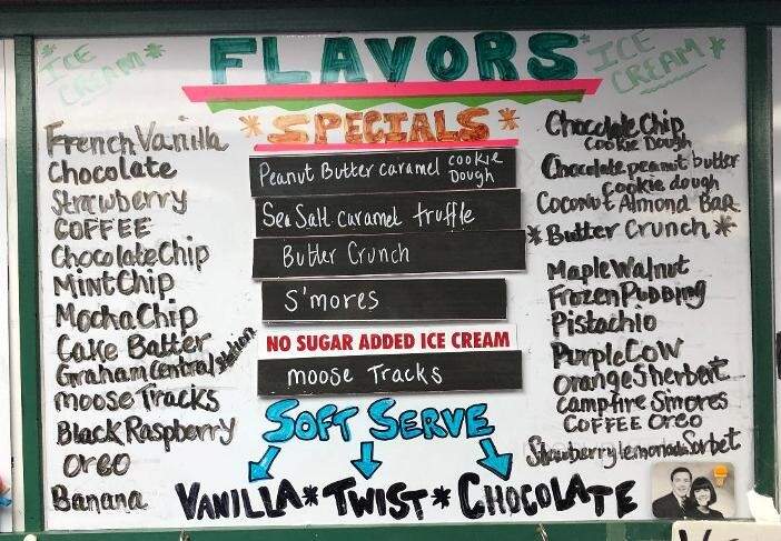 Frozen Freddies - Quincy, MA menu_pic