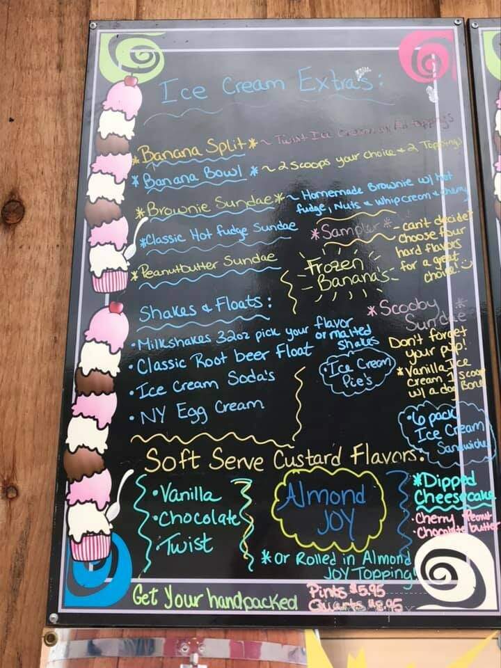 Polar Bear Homemade Ice Cream & More - Oneonta, NY menu_pic