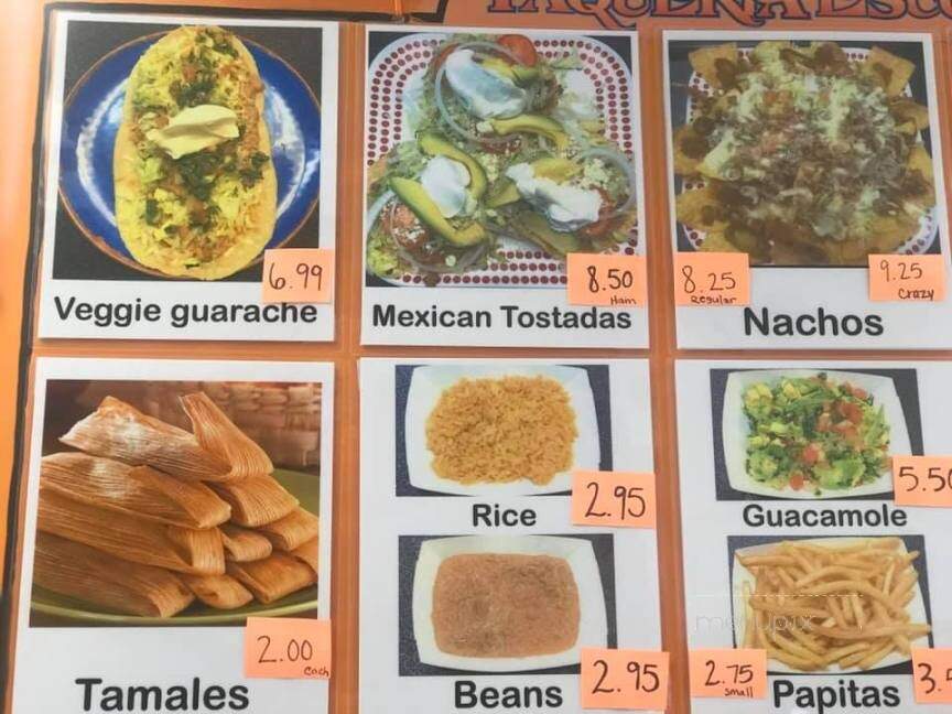 Taqueria Escobar - Pelican Rapids, MN menu_pic