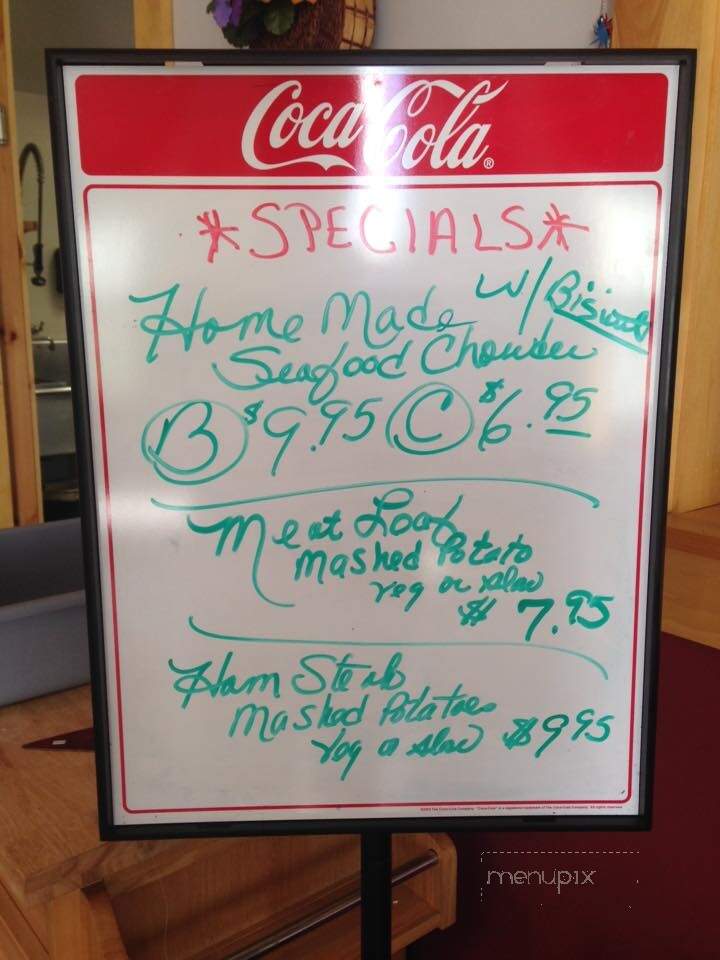 Pleasant River Drive Inn - Columbia, ME menu_pic
