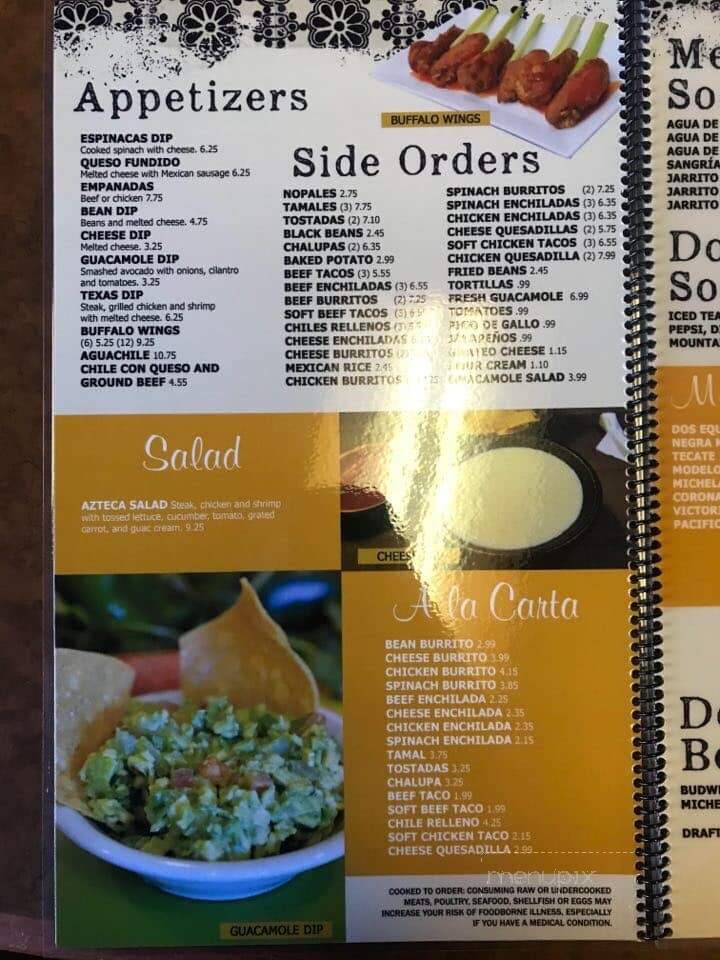 Tlaquepaque Mexican Restaurant - Galax, VA menu_pic
