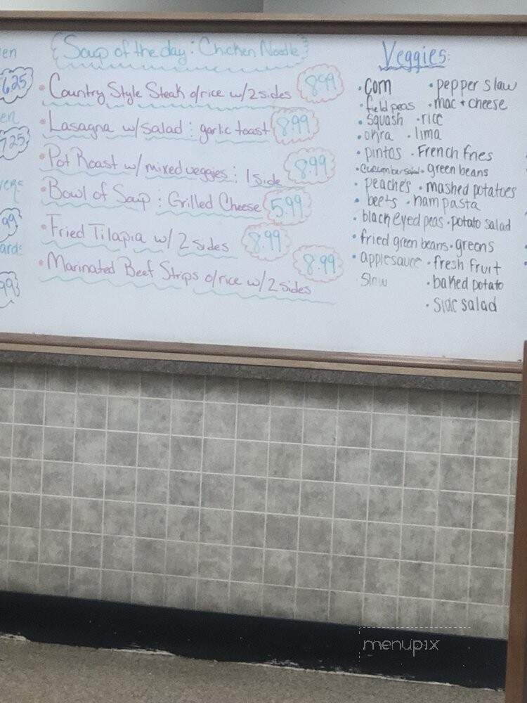 Pete's Family Restaurant - Carthage, NC menu_pic