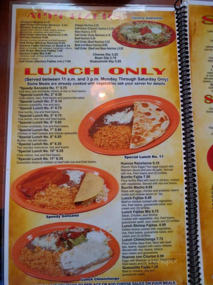 El Maguey Mexican - Platte City, MO menu_pic