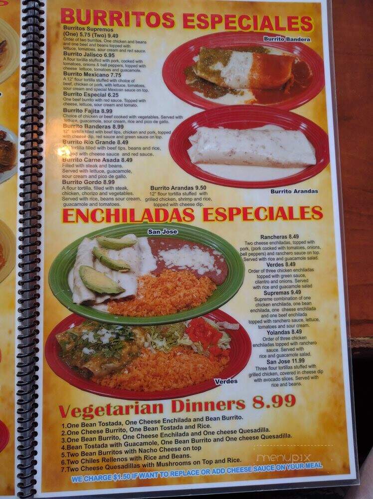 El Maguey Mexican - Platte City, MO menu_pic