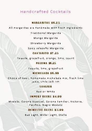 El Barrio II - Plainfiled, IL menu_pic