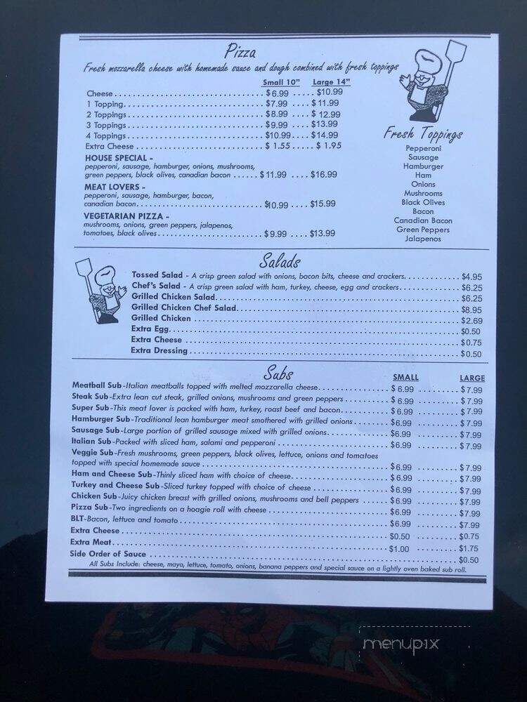Little J's Pizza & Subs - Kinston, NC menu_pic