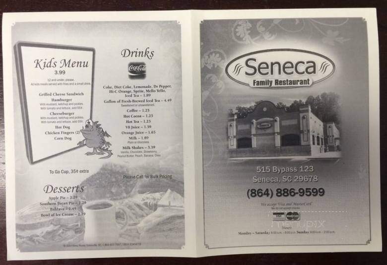 Seneca Family Restaurant - Seneca, SC