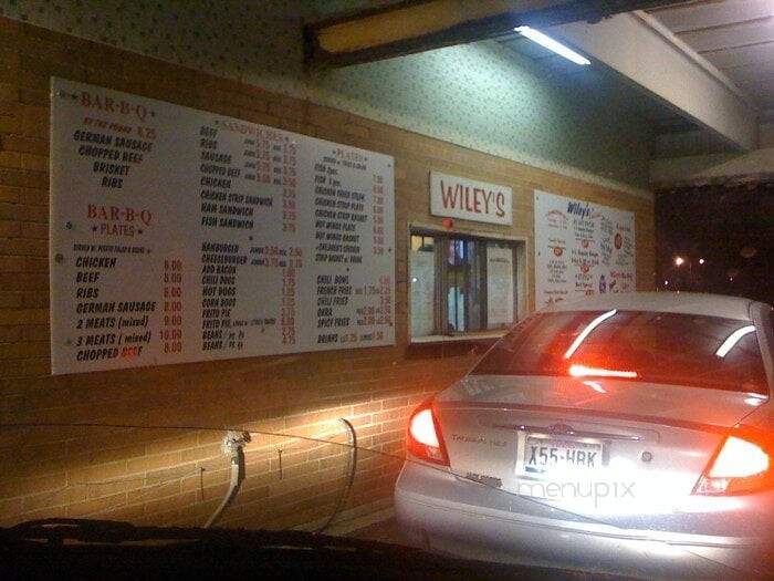 Wiley's Bar-B-Que - Lubbock, TX menu_pic