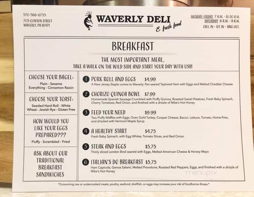 Waverly Deli - Waverly, PA