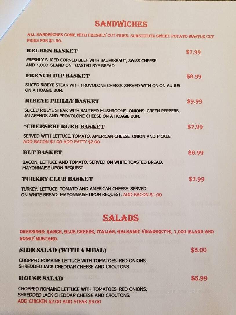 The Scrap Yard - Oak Grove, MO menu_pic