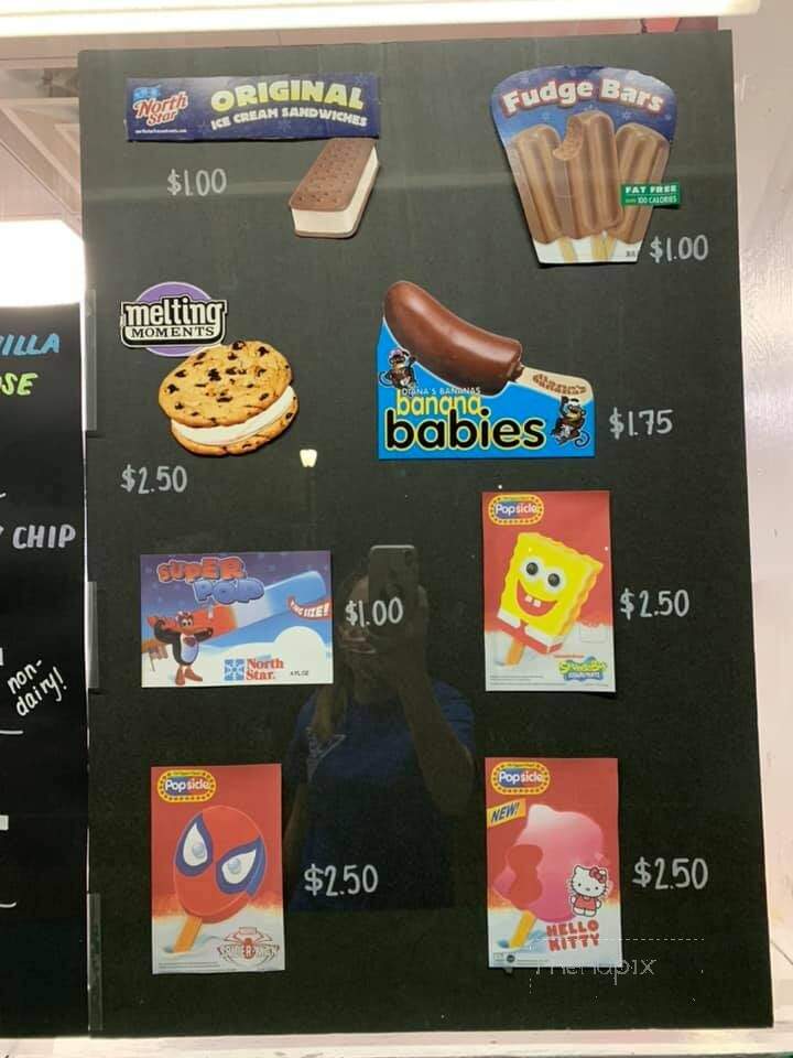 Clark's Ice Cream & Yogurt - Berkley, MI menu_pic
