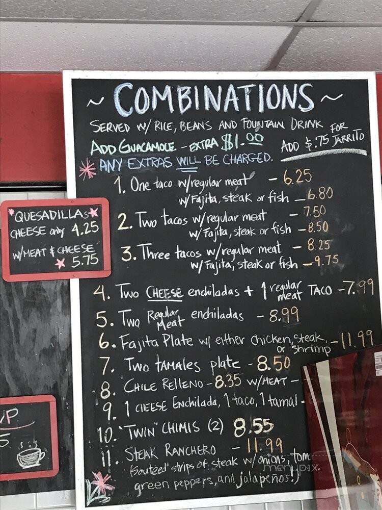 Casa Lupita - White Bear Lake, MN menu_pic