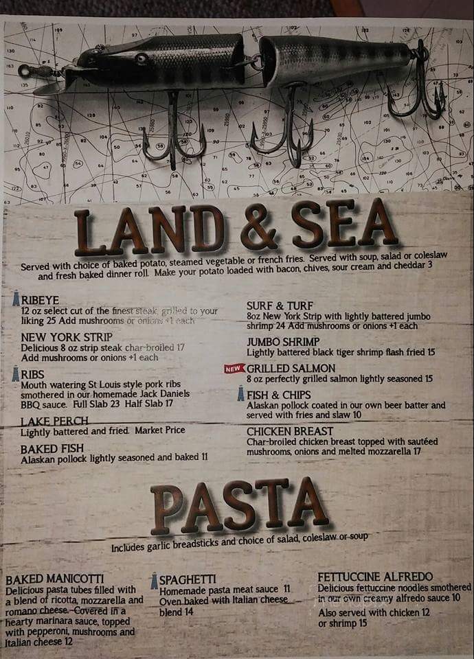 Fireside Inn - Port Austin, MI menu_pic