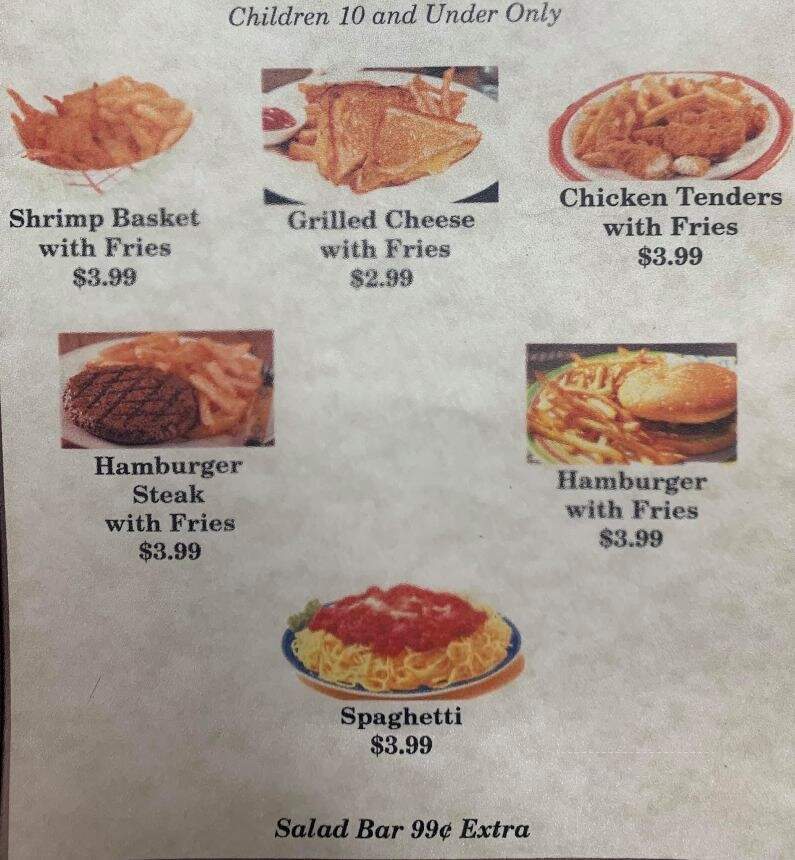 Grecian Family Restaurant - Lexington, TN menu_pic