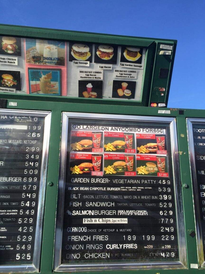Tootsie's - Sequim, WA menu_pic