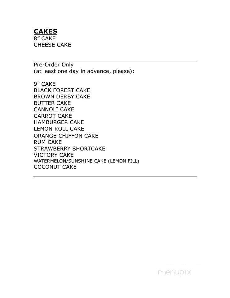 Corner Cone - Raceland, KY menu_pic