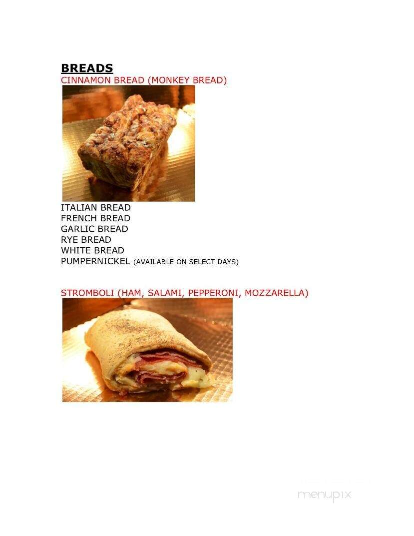 Corner Cone - Raceland, KY menu_pic