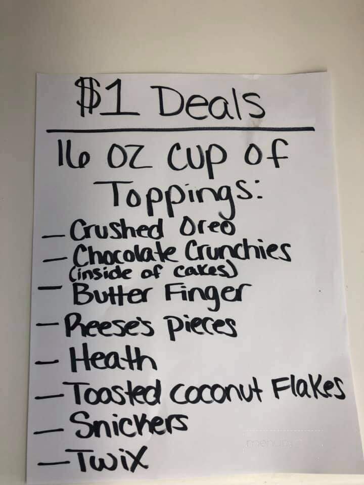 Footie's Freez - Cortland, NY menu_pic