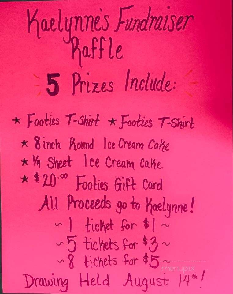 Footie's Freez - Cortland, NY menu_pic