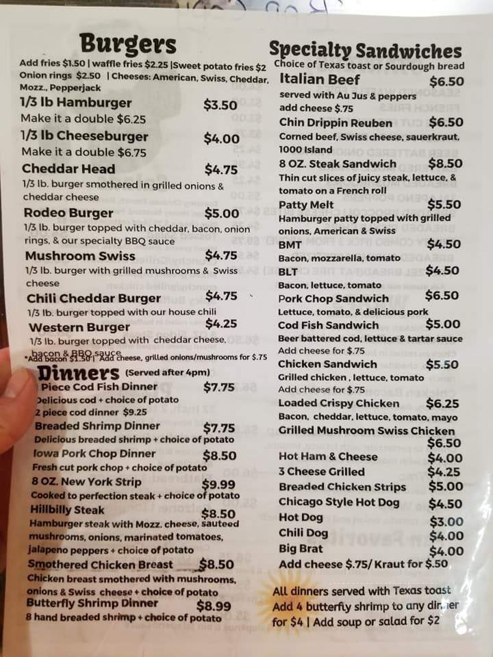 Hawg Dogs - Savanna, IL menu_pic