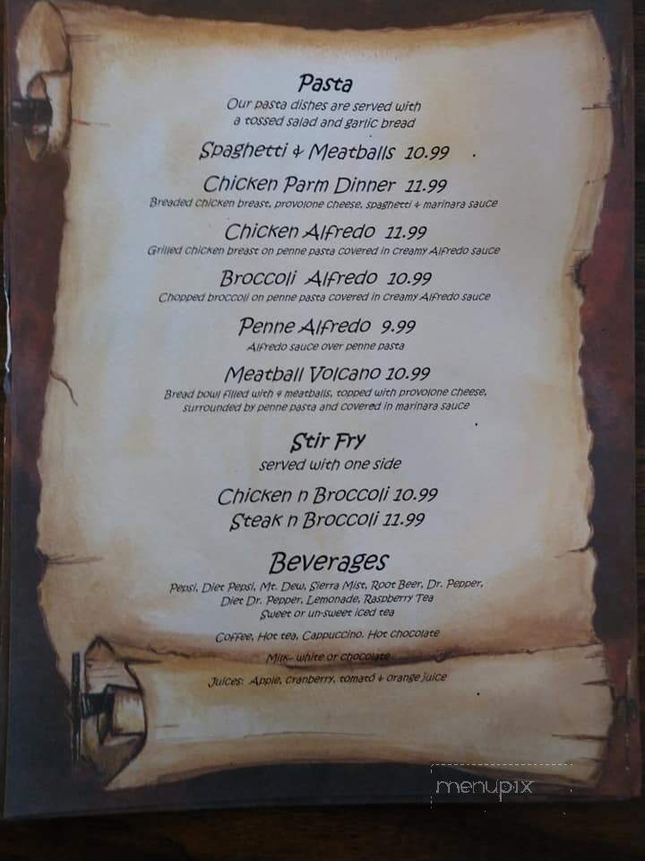 Cottage Restaurant - Mill Hall, PA menu_pic