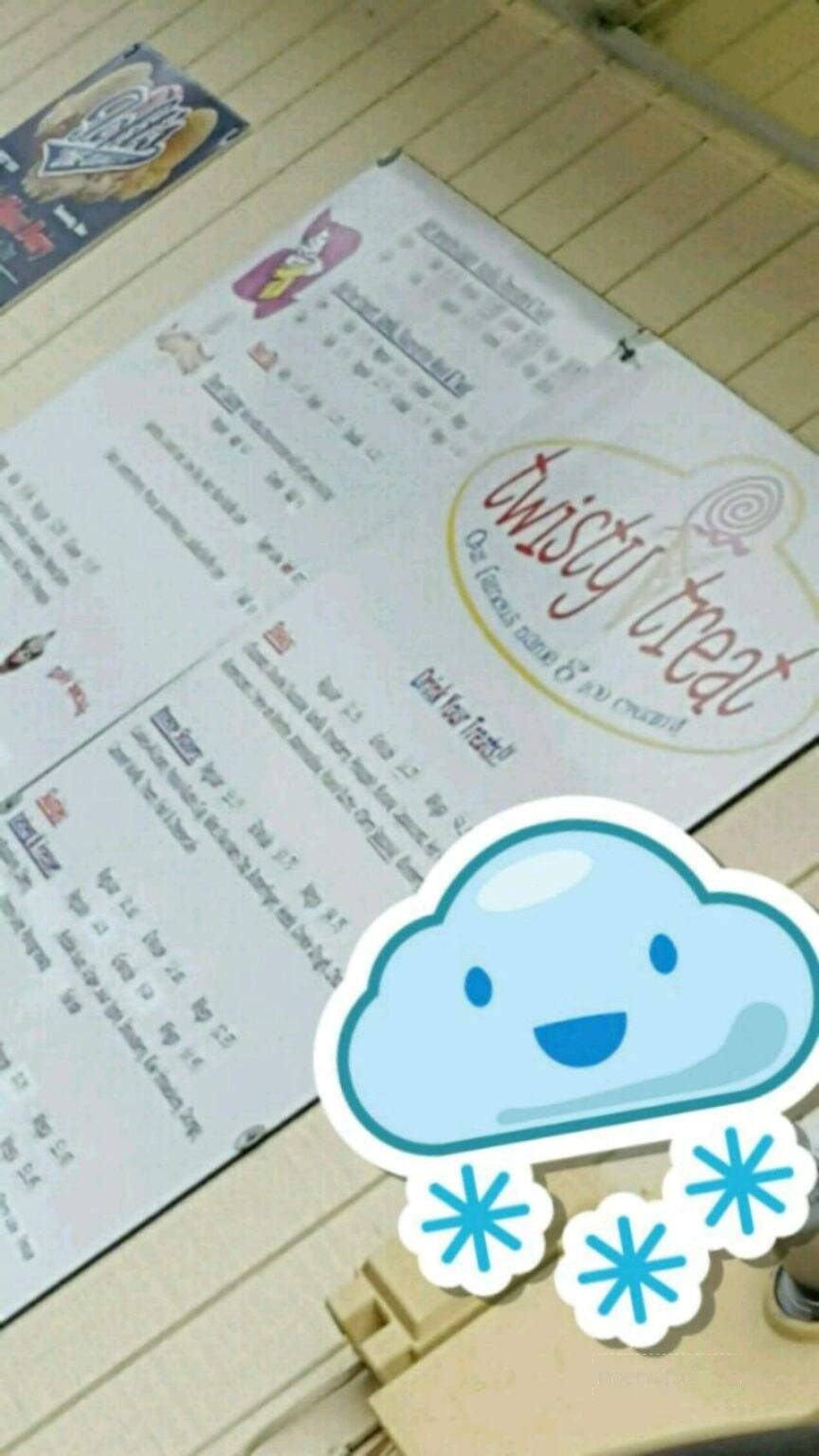 Twisty Treat - Perrysburg, OH menu_pic