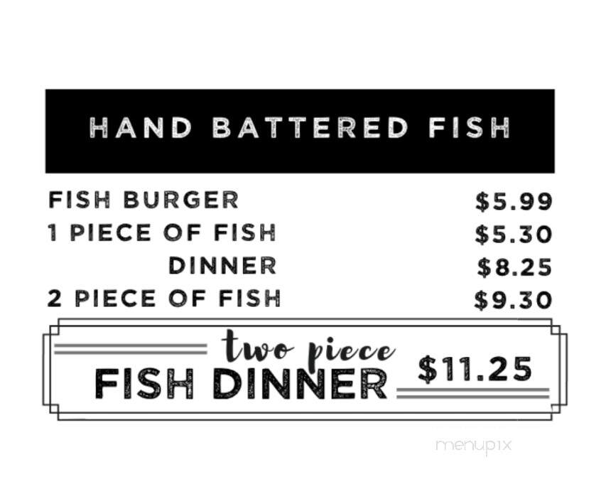 Willys Burger Shop - Clinton, ON menu_pic