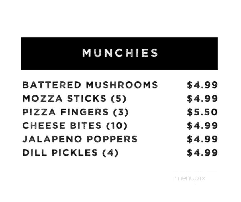 Willys Burger Shop - Clinton, ON menu_pic