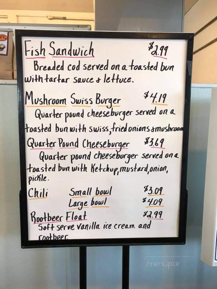 Beef-A-Roo Restaurant - Negaunee, MI menu_pic