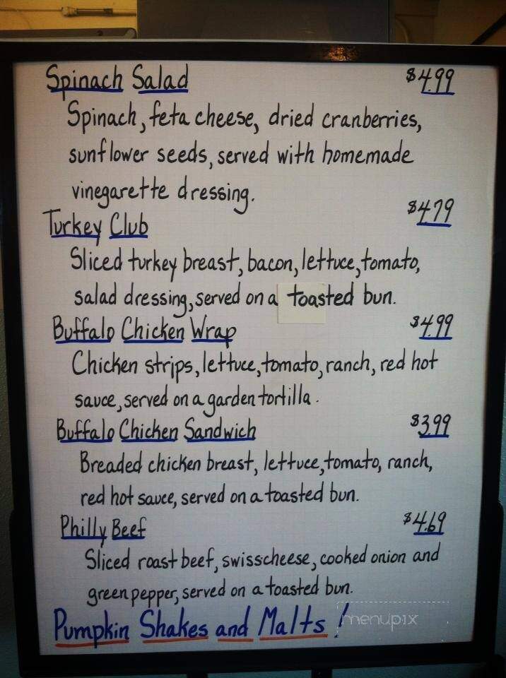 Beef-A-Roo Restaurant - Negaunee, MI menu_pic