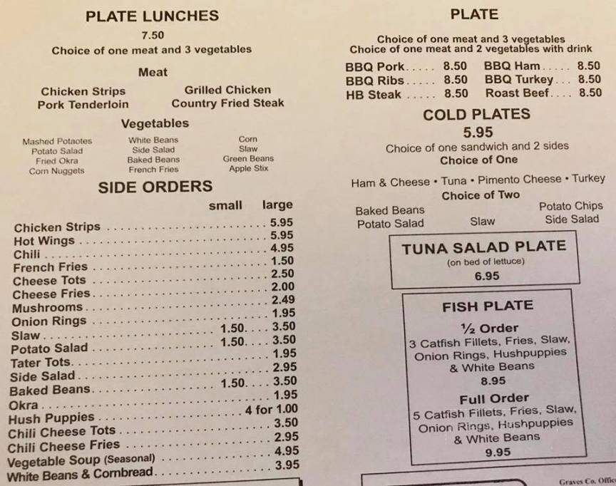 Mid-Town Drive-In - Mayfield, KY menu_pic