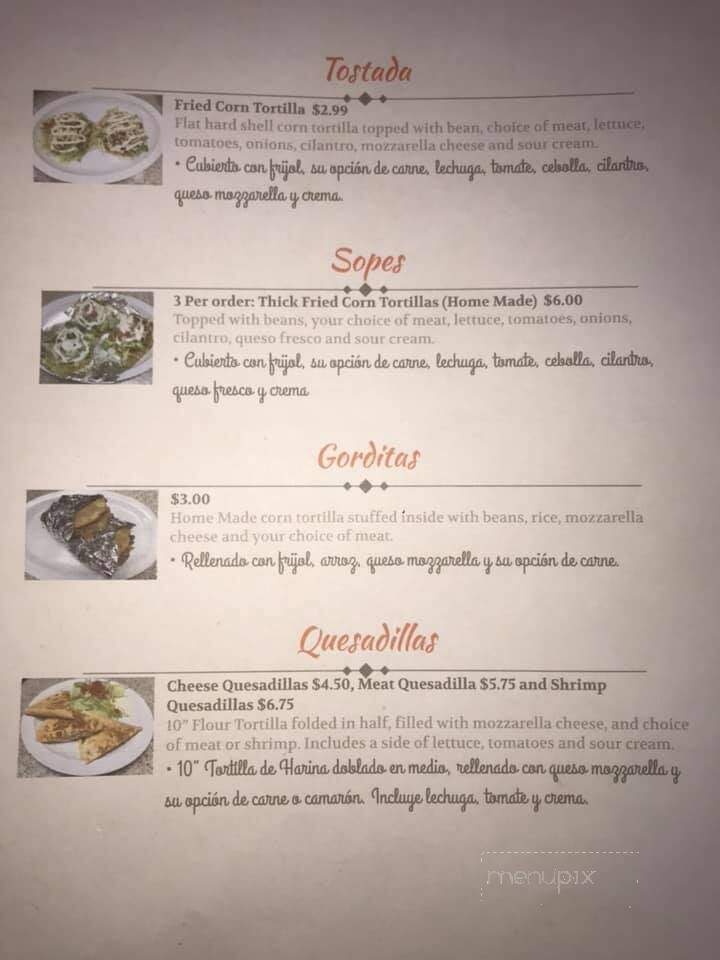 Taco Express - Wauchula, FL menu_pic