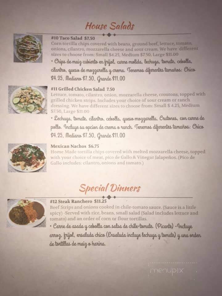 Taco Express - Wauchula, FL menu_pic