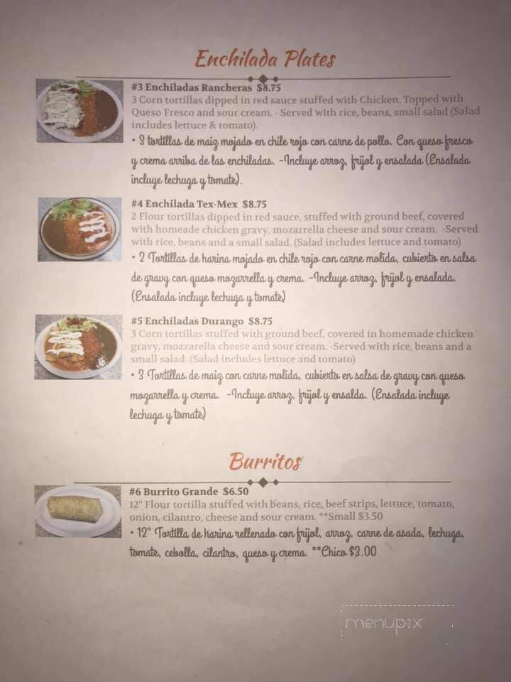 Taco Express - Wauchula, FL menu_pic