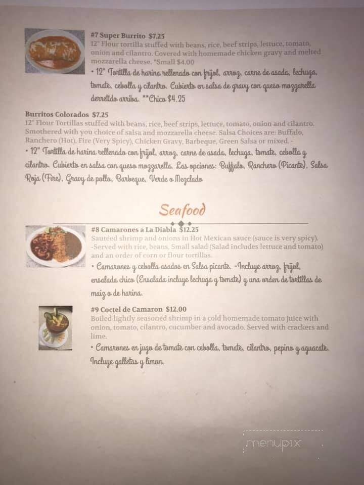 Taco Express - Wauchula, FL menu_pic