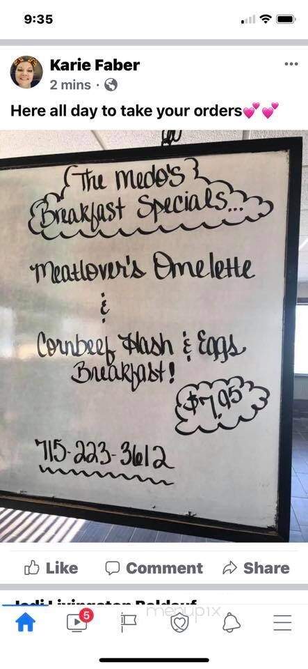 Medo's Family Style Restaurant - Abbotsford, WI menu_pic