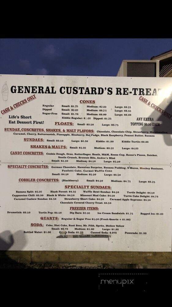 General Custard's Re-Treat - Farmington, MO